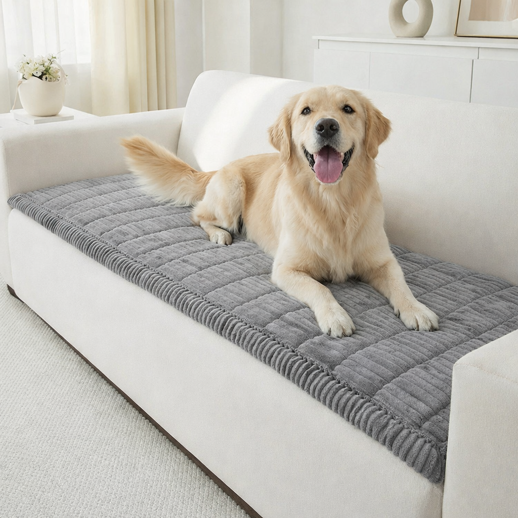 BioLounge™ Plush Pet Couch Cover